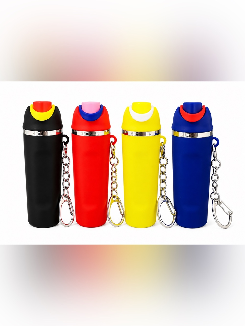 4 mini water bottle Keychain (lipBalm holder)